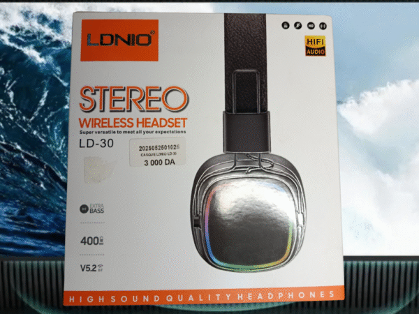 Casque Bluetooth 5.2 sans fil LDNIO LD-30