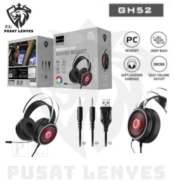 CASQUE GAMING  LENYES GH52 – Image 2